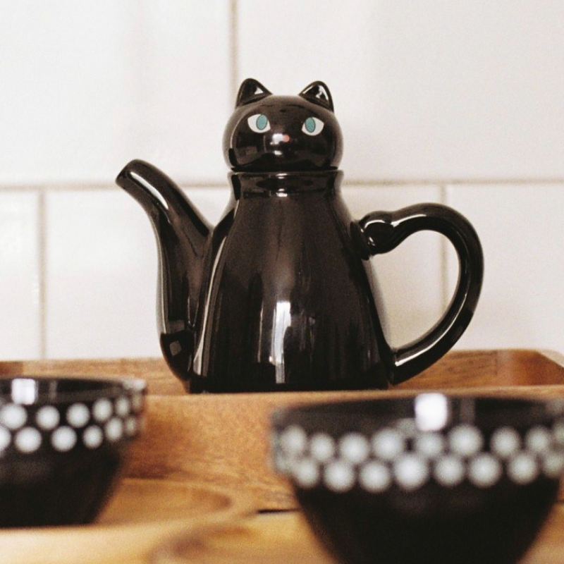 SET DE TAZA GATO